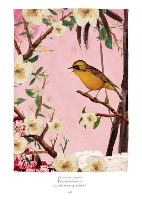 L'oiseau et le prunier