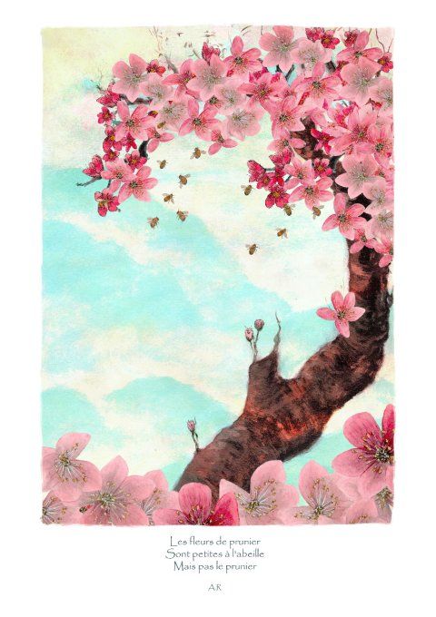 Les fleurs de prunier