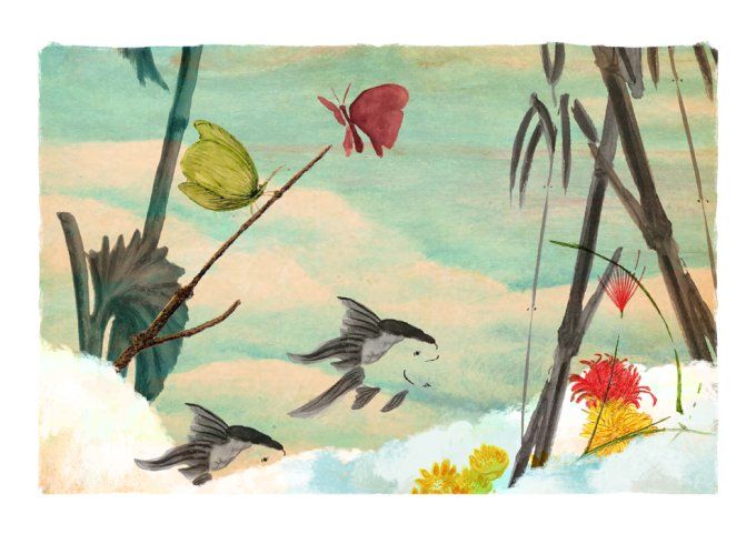 Les poissons dans les nuages