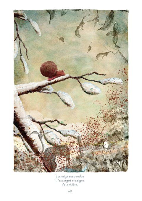 L'escargot sur la branche