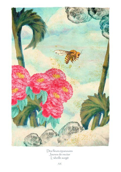 L'abeille et les fleurs