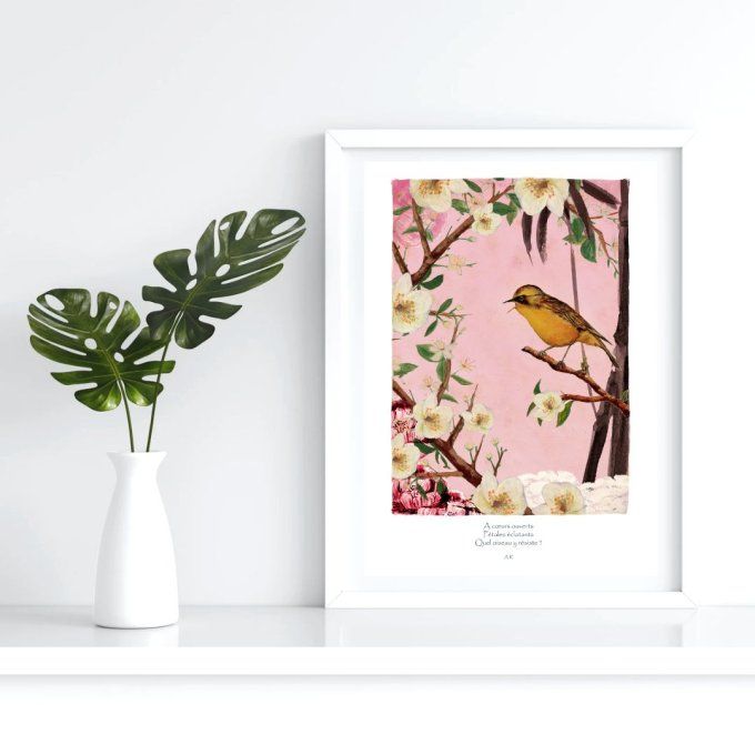 L'oiseau et le prunier